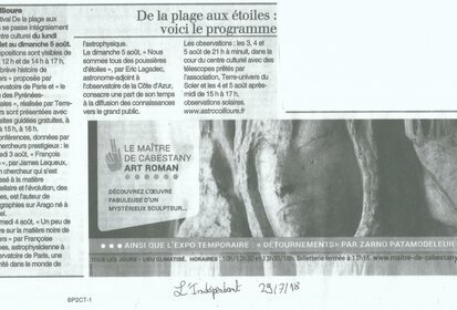 Indépendant du 29 juillet 2018